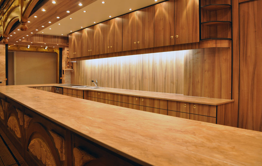 Schwibbogen Verkaufstheke